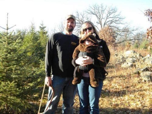 Christmas Trees at The Stone Oak Farm