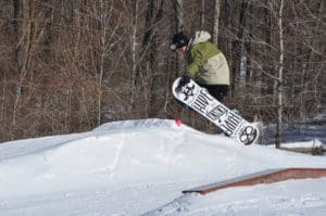 Mount Peter Snowboarder