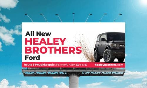 Healey Brothers Billboard