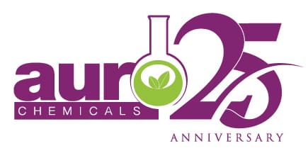 Aurochemicals 25 Years logo